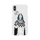 MASCOT STOREのアンキロサウルス(モノクロ)/恐竜シリーズ Smartphone Case