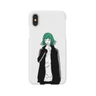 MASCOT STOREの菓子(モノクロ)/手話シリーズ Smartphone Case