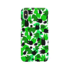 KAAK studioのTooth camo・ライトグリーン Smartphone Case