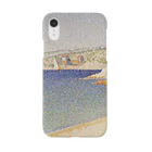 SONOTENI-ARTの025-002　ポール・シニャック　『カシスの桟橋』　スマホケース　表側面印刷　iPhone XR/XSMax/8Plus/7Plus/6sPlus/6Plus専用デザイン　SC7 スマホケース