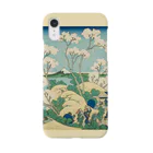 SONOTENI-ARTの003-011　葛飾北斎　『冨嶽三十六景　東海道品川御殿山ノ不二』　スマホケース　表側面印刷　iPhone XR/XSMax/8Plus/7Plus/6sPlus/6Plus専用デザイン　SC7 iPhone Smartphone Case