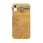 SONOTENI-ARTの005-016　ゴッホ　『アルル：麦畑からの眺め』　スマホケース　表側面印刷　iPhone XR/XSMax/8Plus/7Plus/6sPlus/6Plus専用デザイン　SC7 スマホケース