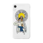 izu_artshopのBURI MARIA iPhoneケース Smartphone Case