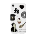 yeamのBlack cat Smartphone Case