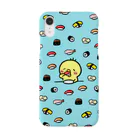 ゆーすけひよこのゆーすけひよこ 「お寿司」水色 Smartphone Case