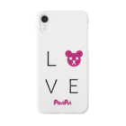 PostPet Official ShopのLOVEモモ Smartphone Case