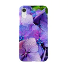 ゴリラの里のお色気紫陽花 スマホケース