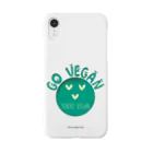 TokyoVegan merchのGo vegan スマホケース