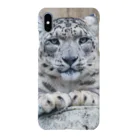 やまねこショップSUZURI支店のユキヒョウ　ティアン Smartphone Case