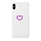 Ａ’ｚｗｏｒｋＳのＰＵＲＰＬＥ　ＨＥＡＲＴ スマホケース