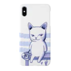 TEZUKAMIのさびしい目をした猫　【夏】 Smartphone Case