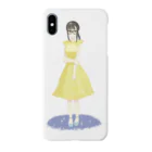 hosinoyuriの黄色いワンピースの女の子 Smartphone Case