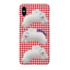 むにゅの行き交いぴょ〜んちゃん(ギンガム) Smartphone Case