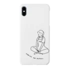 zoumotsuのオーバーオール子:TSUREDURE AGURA Smartphone Case