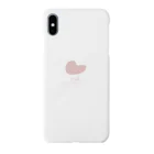 eal_enjoy a good lifeのeal iPhoneケース_white(購入特典付き) Smartphone Case