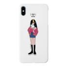 強ガールSHOPの強ガール スマホケース 雪ちゃんver. Smartphone Case