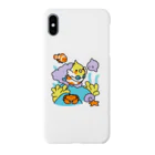 Cody the LovebirdのChubby Bird サンゴ礁を守ろう！　オカメインコと海のお友達 Smartphone Case