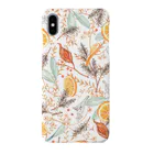 omisoのオレンジと花 Smartphone Case