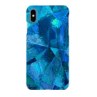 Atelier HILOのParaiba Tourmaline  Morpho Blue Smartphone Case
