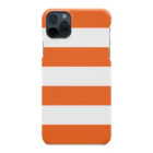 inazuma.co.jpのBorder Stripe (Orange) スマホケース