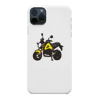 HSMT design@NO SK8iNGのGROM YELLOW スマホケース