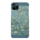 SONOTENI-ARTの005-005　ゴッホ　『花咲くアーモンドの木の枝』　スマホケース　表側面印刷　iPhone 11/11ProMax専用デザイン　SC3 スマホケース