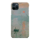 SONOTENI-ARTの004-004　クロード・モネ　『印象・日の出』　スマホケース　表側面印刷　iPhone 11/11ProMax専用デザイン　SC3 iPhone Smartphone Case