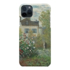 SONOTENI-ARTの004-021　クロード・モネ　アルジャントゥイユのモネの家の庭（ダリアの咲く庭）』　スマホケース　表側面印刷　iPhone 11/11ProMax専用デザイン　SC3 Smartphone Case