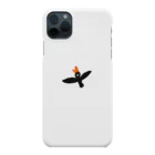 mya-mya=MIYA JUNKO's shop 02のMr. black bird Smartphone Case