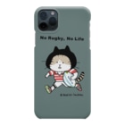 ほっかむねこ屋（アトリエほっかむ）のラグビーねこ Smartphone Case