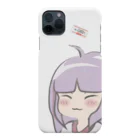 松や SUZURI店の魚津商店のスマホケース-BAD GIRL 猫また- Smartphone Case