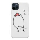 toripippi00の粗相した文鳥 Smartphone Case