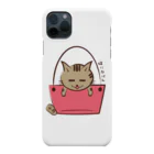 アート工房ほじゃひの猫にカバン Smartphone Case