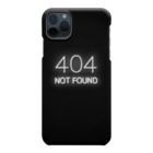 IENITY / MOON SIDEのネオン管 「404 NOT FOUND」 Smartphone Case