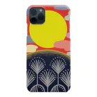 SACHI GRAPHIC ARTSの花札　芒に月 Smartphone Case