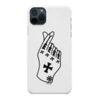 elli-okiのHazichi×WHITE Smartphone Case