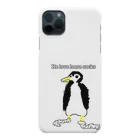 Hasuのpengin like socks Smartphone Case