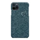 イジャクノ絨毯 ｜ IJAKUCARPETの四つ葉さがし（ブルー） Smartphone Case