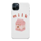 ひるね本箱　Hirune Honbako のいちごミルク Smartphone Case