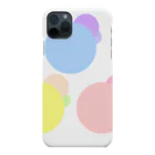 I&IのPastel color dots 3 スマホケース