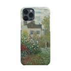 SONOTENI-ARTの004-021　クロード・モネ　アルジャントゥイユのモネの家の庭（ダリアの咲く庭）』　スマホケース　表側面印刷　iPhone 11Pro専用デザイン　SC1 Smartphone Case