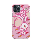 CHAX COLONY imaginariの【各20点限定】汎用うさぎ(1/pink) Smartphone Case