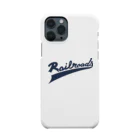 PoooompadoooourのRailroadsロゴ　あお Smartphone Case