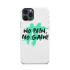 PLAYBOYのNO PAIN,NO GAIN スマホケース