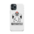 SWEET＆SPICY 【 すいすぱ 】ダーツの【Q.Iシリーズ】タンチョウ鶴 Smartphone Case