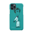 maplesのSmoky men light blue スマホケース