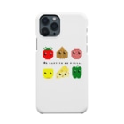 KANAMI_n_creationのWe want to be pizza. Smartphone Case