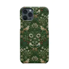 イジャクノ絨毯 ｜ IJAKUCARPETのさえずる森（カラーグリーン） Smartphone Case