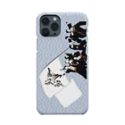 tensyodoの天翔童 iPhoneケース 青海波 Smartphone Case