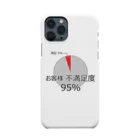 思う屋の恐ろしい数字 Smartphone Case